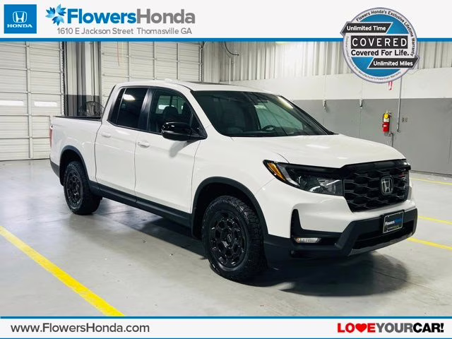 2026 Platinum White Pearl Honda Ridgeline TrailSport+ Truck
