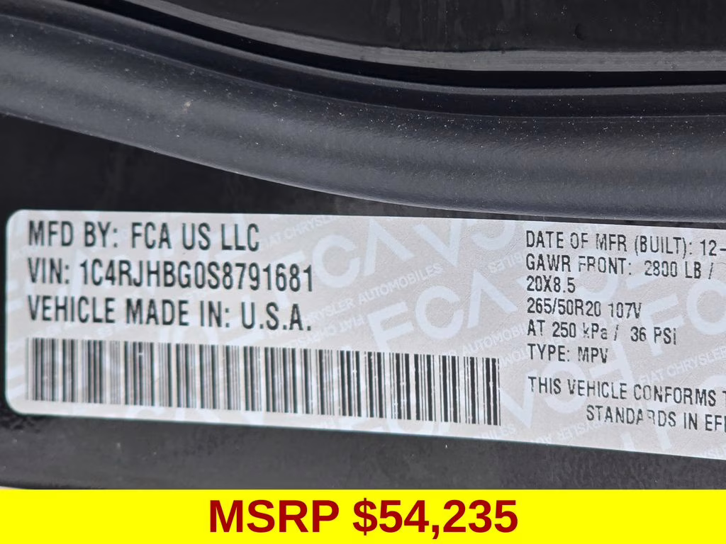 2025 Diamond Black Crystal Pearlcoat Jeep Grand Cherokee Limited 4X4 SUV