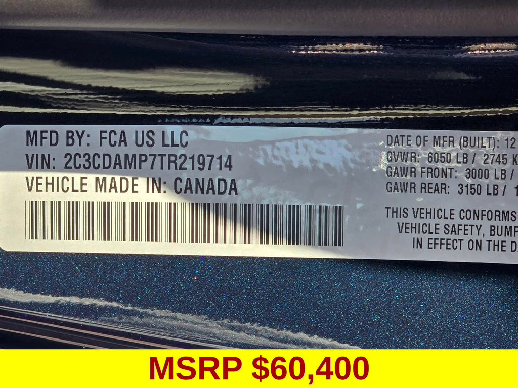 2026 After Dark Dodge Charger R/T Scat Pack AWD Coupe