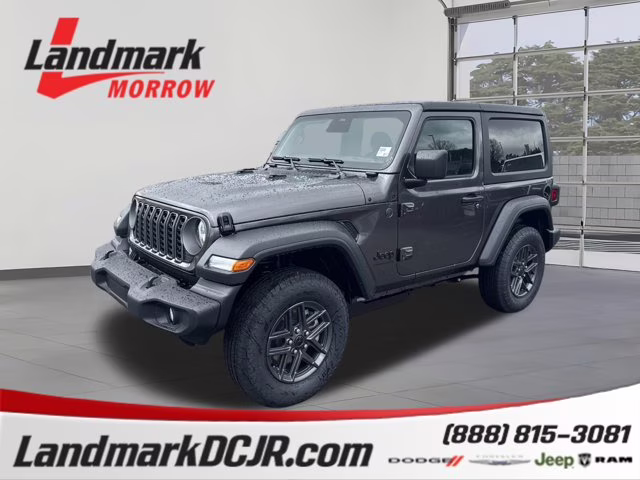 2026 Granite Crystal Metallic Clearcoat Jeep Wrangler Sport S 4X4 Convertible