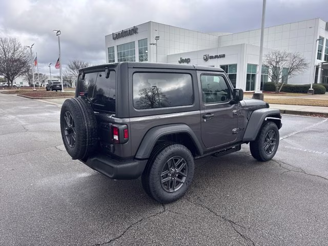 2026 Granite Crystal Metallic Clearcoat Jeep Wrangler Sport S 4X4 Convertible