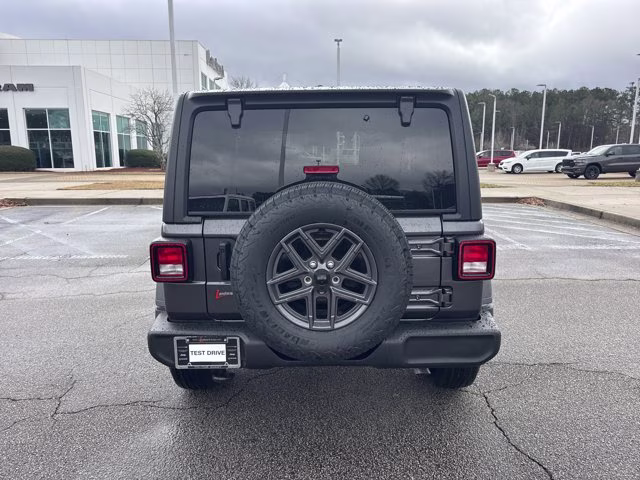 2026 Granite Crystal Metallic Clearcoat Jeep Wrangler Sport S 4X4 Convertible