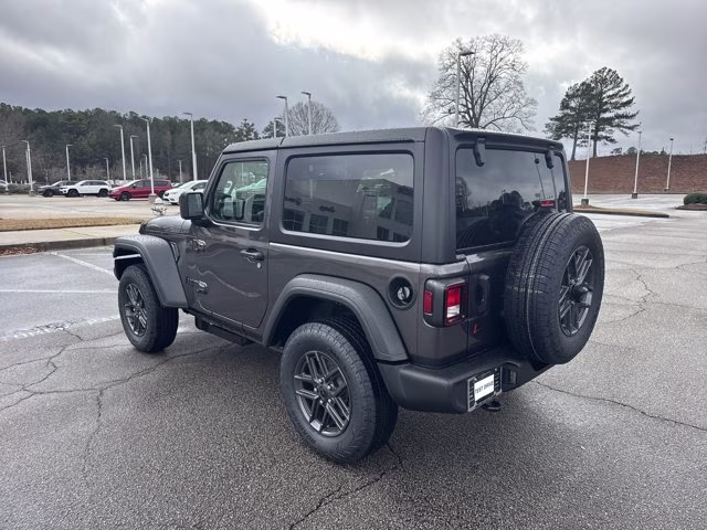 2026 Granite Crystal Metallic Clearcoat Jeep Wrangler Sport S 4X4 Convertible
