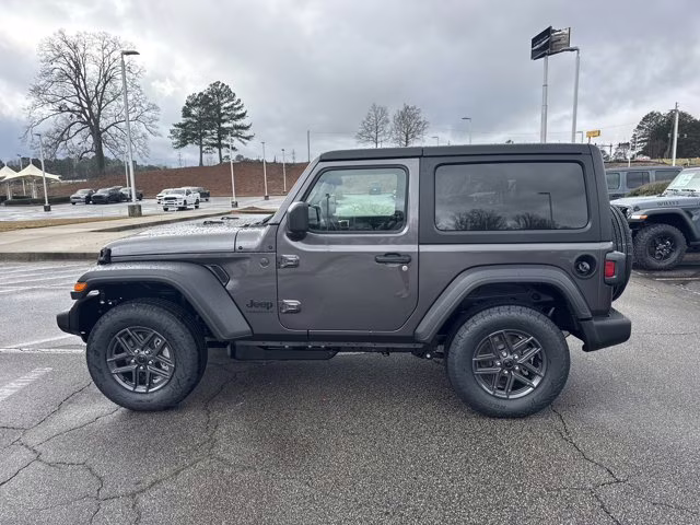 2026 Granite Crystal Metallic Clearcoat Jeep Wrangler Sport S 4X4 Convertible