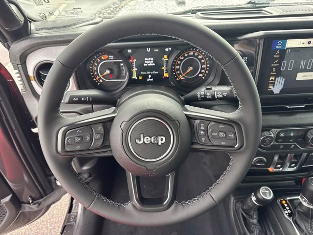 2026 Granite Crystal Metallic Clearcoat Jeep Wrangler Sport S 4X4 Convertible