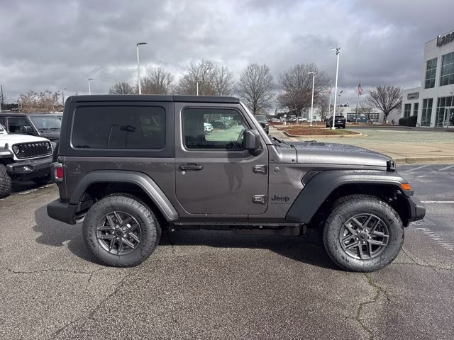 2026 Granite Crystal Metallic Clearcoat Jeep Wrangler Sport S 4X4 Convertible