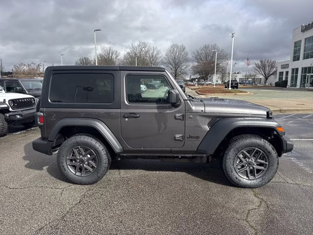 2026 Granite Crystal Metallic Clearcoat Jeep Wrangler Sport S 4X4 Convertible