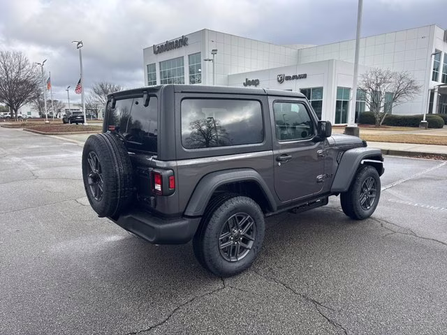 2026 Granite Crystal Metallic Clearcoat Jeep Wrangler Sport S 4X4 Convertible