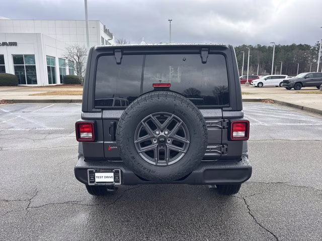 2026 Granite Crystal Metallic Clearcoat Jeep Wrangler Sport S 4X4 Convertible