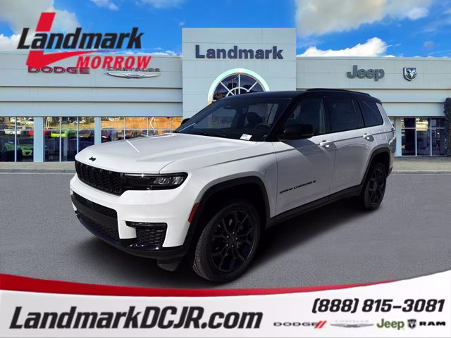 2025 Bright White Clearcoat Jeep Grand Cherokee L Limited 4X4 SUV