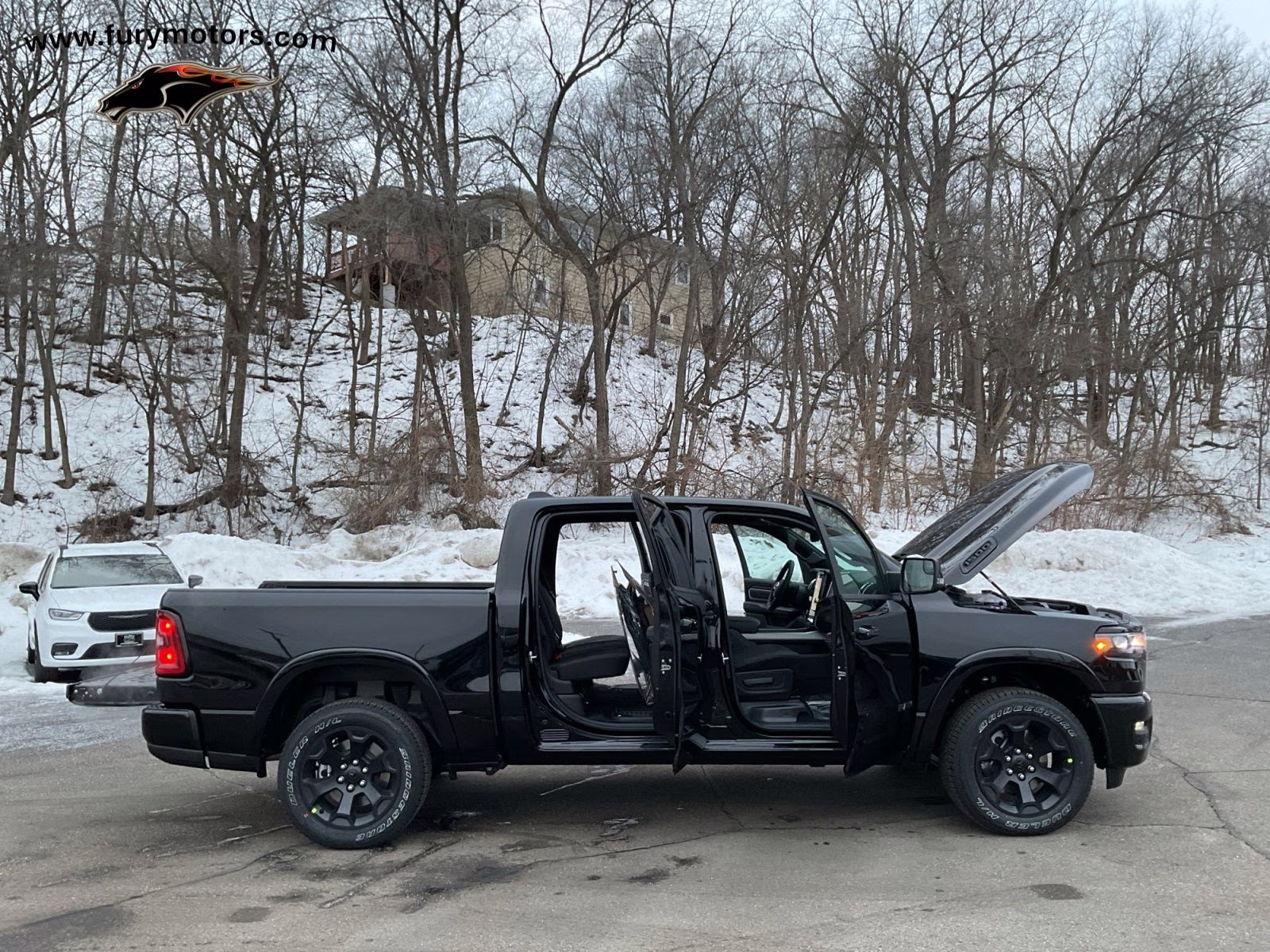 2026 Diamond Black Crystal Pearlcoat Ram 1500 Big Horn/Lone Star 4X4 Truck