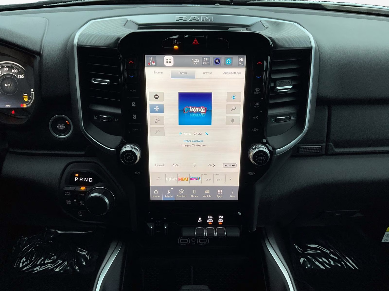 2026 Diamond Black Crystal Pearlcoat Ram 1500 Big Horn/Lone Star 4X4 Truck