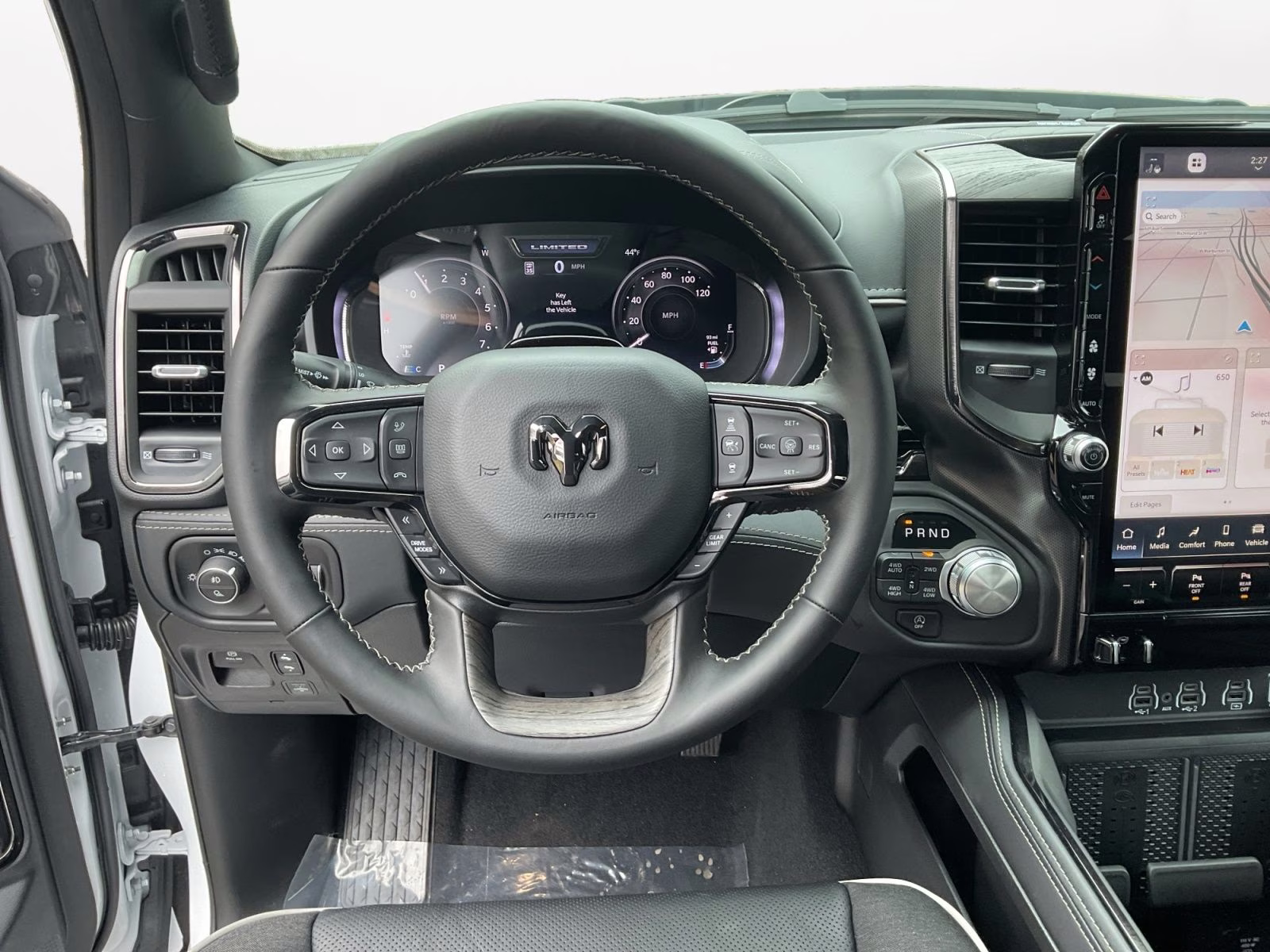 2026 Bright White Clearcoat Ram 1500 Limited 4X4 Truck