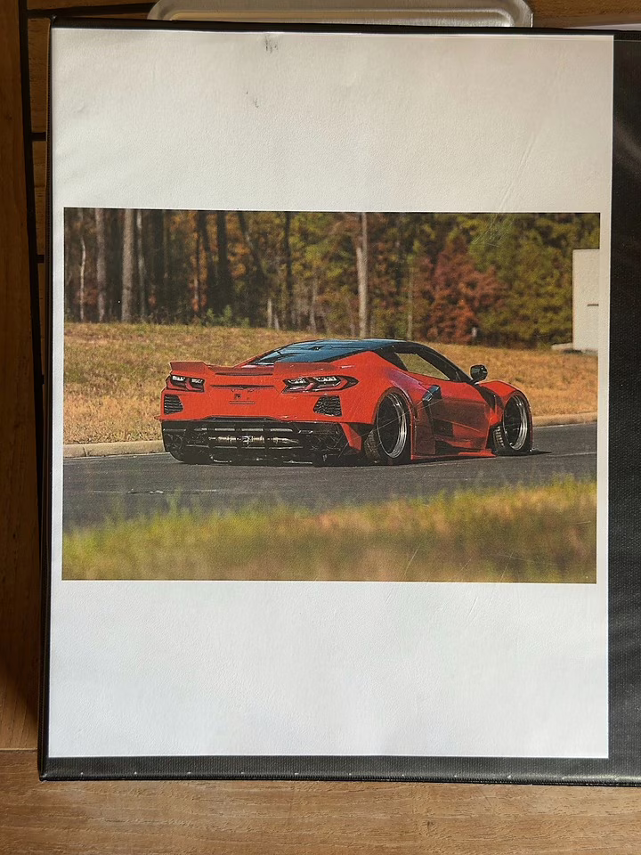 2021 Torch Red Chevrolet Corvette 3LT C8RR Carbon Fiber Widebody RWD Coupe