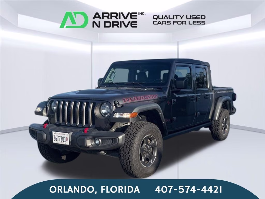 2022 Sting-Gray Clearcoat Jeep Gladiator Rubicon 4X4 Truck