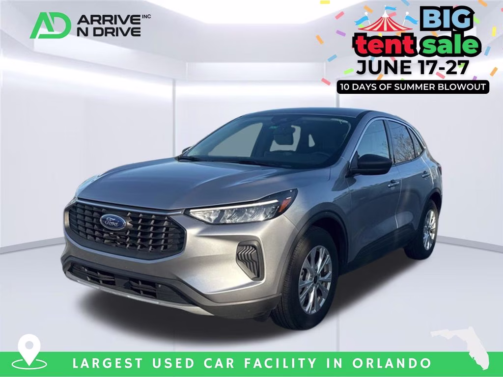2024 Iconic Silver Metallic Ford Escape Active FWD SUV