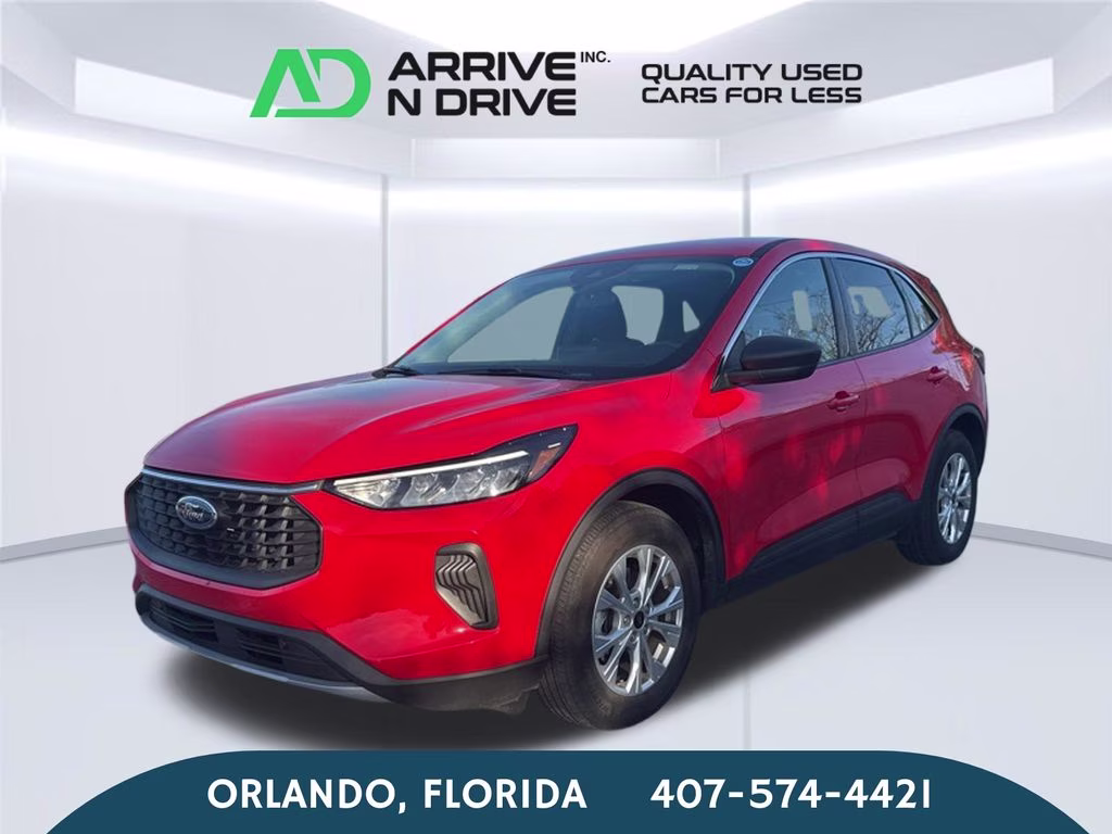 2024 Rapid Red Metallic Tinted Clearcoat Ford Escape Active FWD SUV