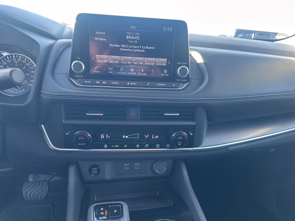 2025 Glacier White Nissan Rogue SV AWD SUV