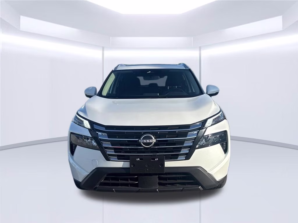 2025 Glacier White Nissan Rogue SV AWD SUV