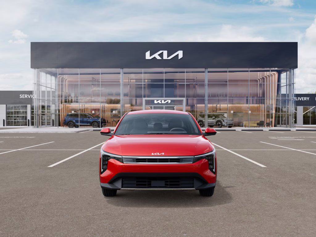 2026 Currant Red Kia K4 EX FWD Sedan