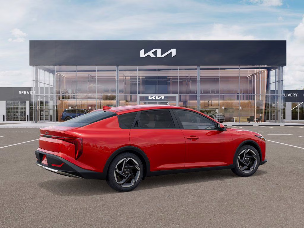 2026 Currant Red Kia K4 EX FWD Sedan