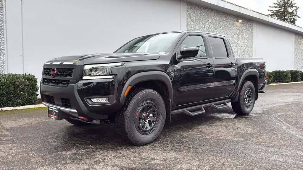 2026 Super Black Nissan Frontier PRO-4X 4X4 Truck