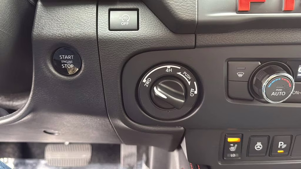 2026 Super Black Nissan Frontier PRO-4X 4X4 Truck