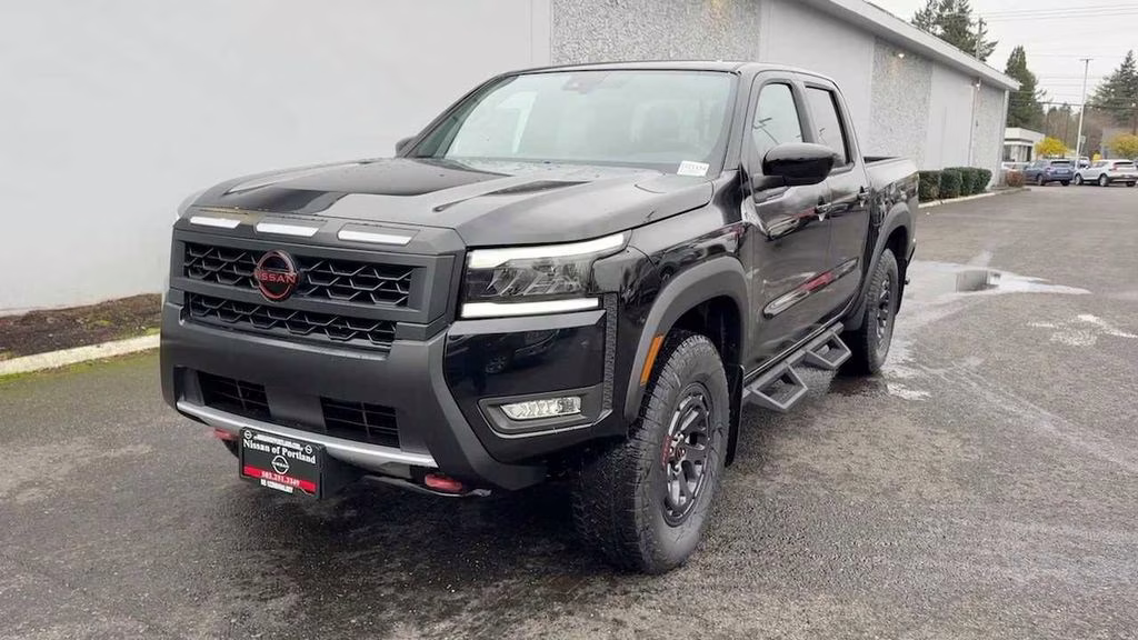 2026 Super Black Nissan Frontier PRO-4X 4X4 Truck