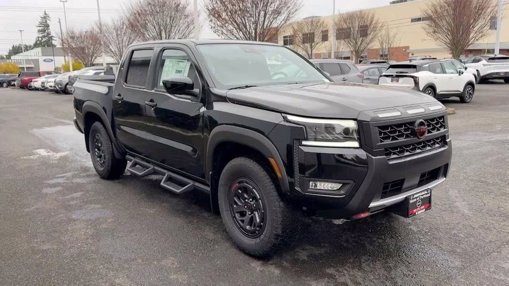 2026 Super Black Nissan Frontier PRO-4X 4X4 Truck