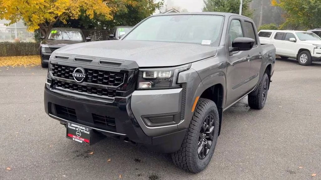 2026 Gun Metallic Nissan Frontier SV 4X4 Truck
