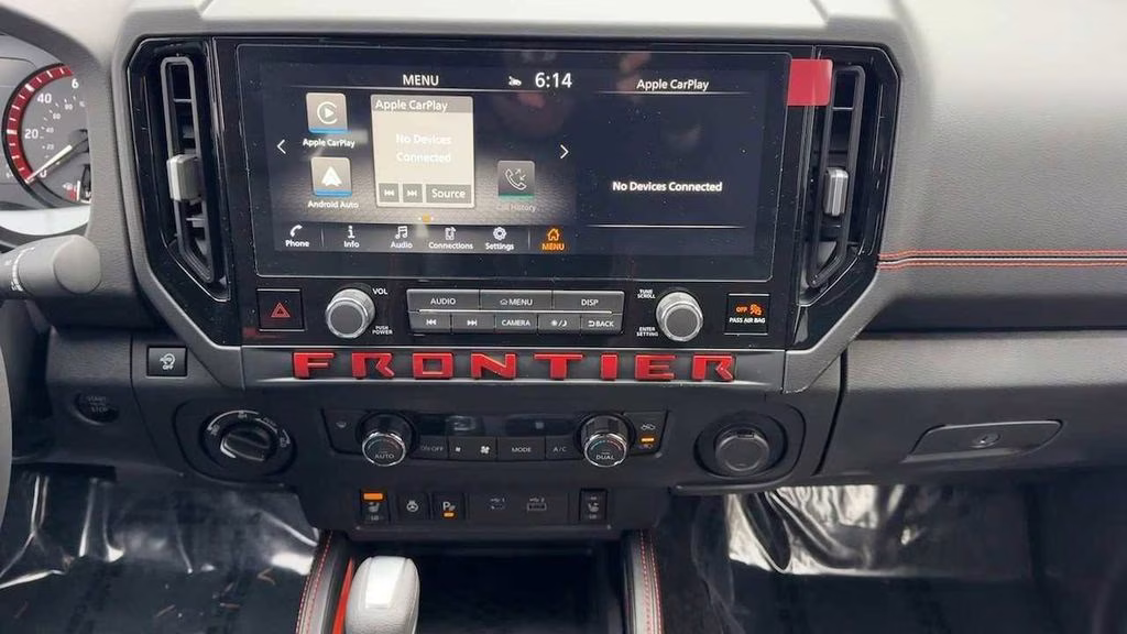 2026 Glacier White Nissan Frontier PRO-4X 4X4 Truck