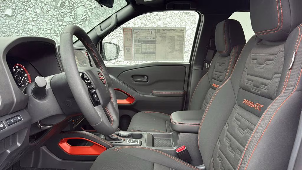 2026 Glacier White Nissan Frontier PRO-4X 4X4 Truck