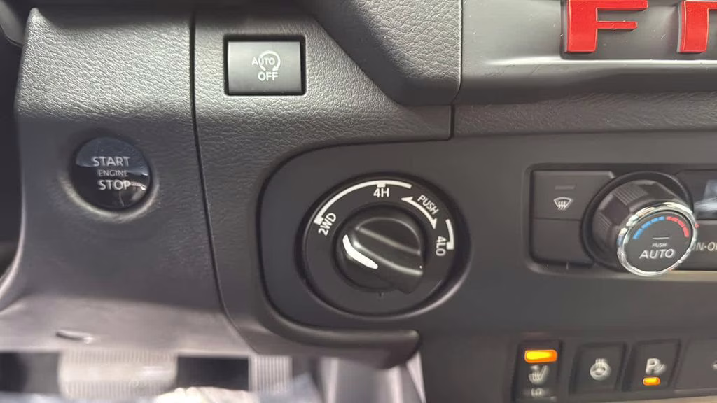 2026 Glacier White Nissan Frontier PRO-4X 4X4 Truck