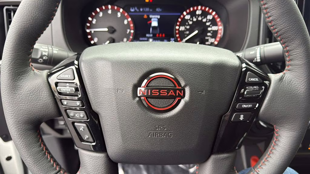 2026 Glacier White Nissan Frontier PRO-4X 4X4 Truck