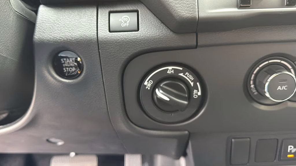 2026 Glacier White Nissan Frontier SV 4X4 Truck