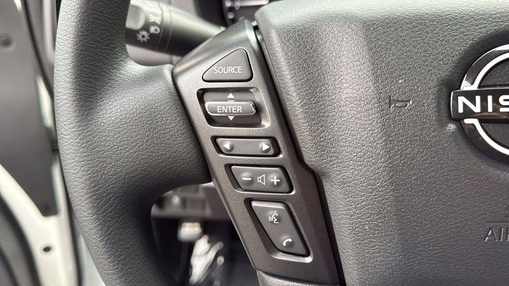 2026 Glacier White Nissan Frontier SV 4X4 Truck