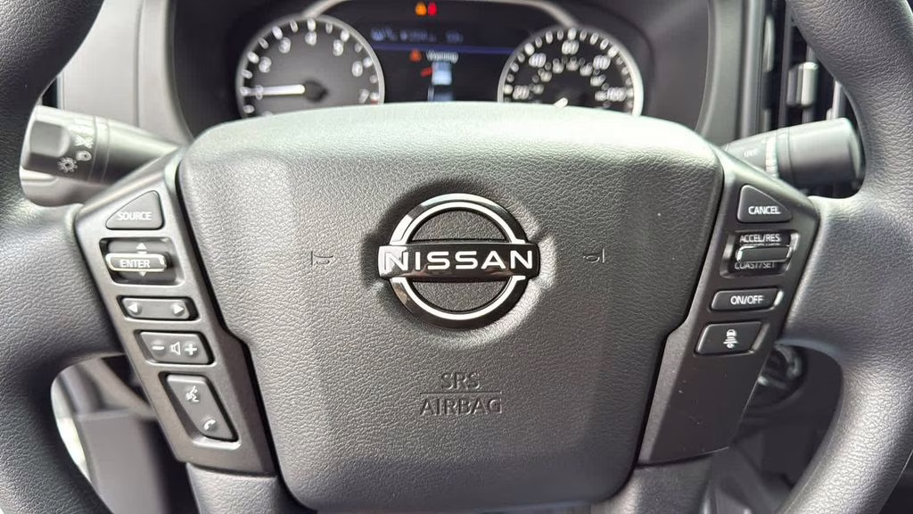 2026 Glacier White Nissan Frontier SV 4X4 Truck