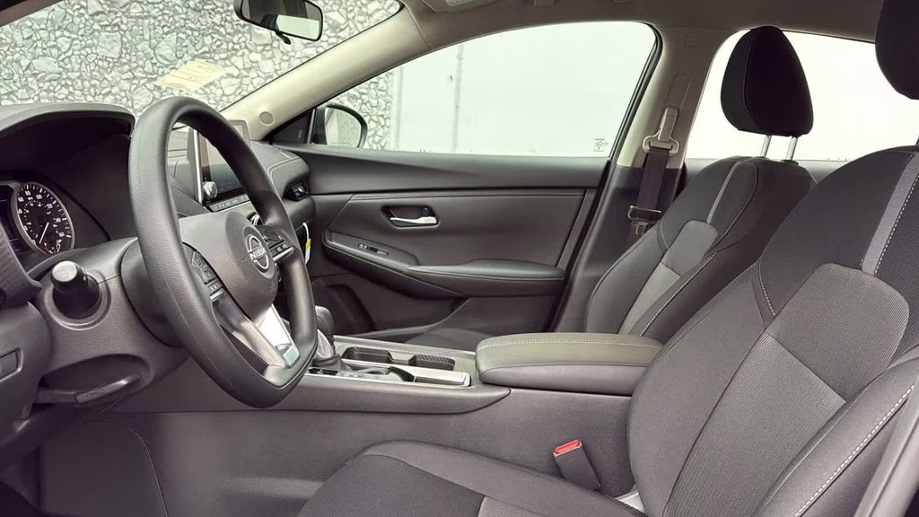 2025 Super Black Nissan Sentra SV FWD Sedan