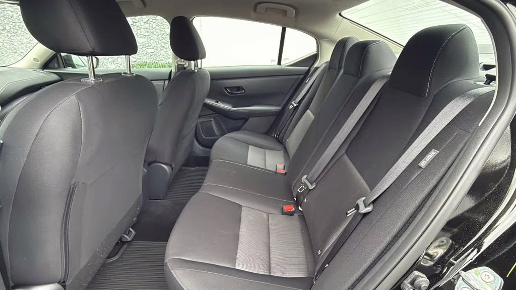 2025 Super Black Nissan Sentra SV FWD Sedan