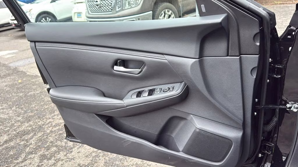 2025 Super Black Nissan Sentra SV FWD Sedan