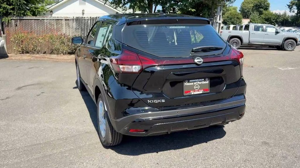 2025 Super Black Nissan Kicks Play S FWD SUV