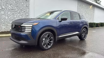 2026 Deep Blue Pearl Nissan Kicks SR AWD SUV