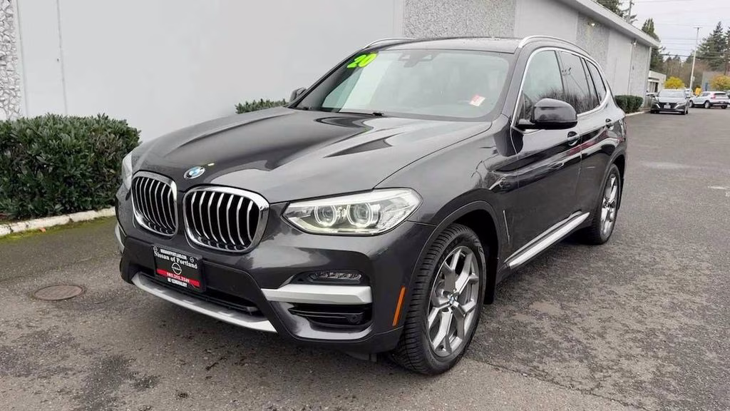 2020 Dark Graphite Metallic BMW X3 xDrive30i AWD SUV