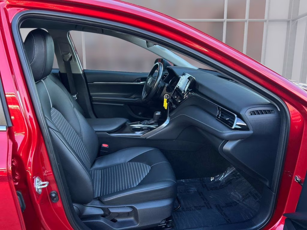 2024 Red Toyota Camry SE FWD Sedan