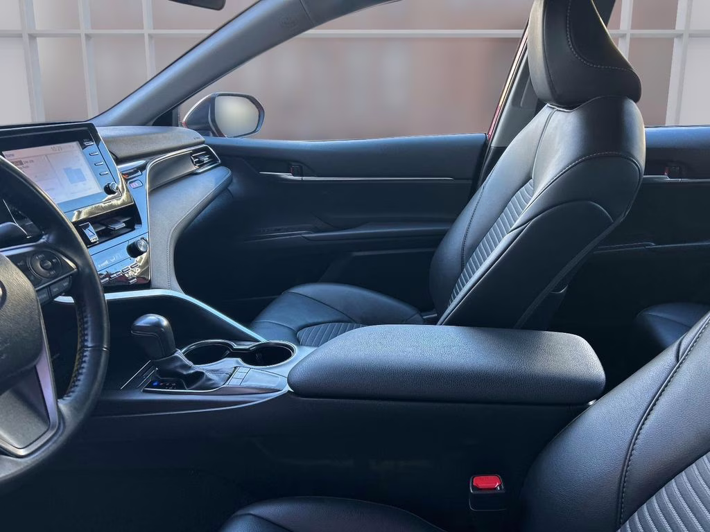 2024 Red Toyota Camry SE FWD Sedan