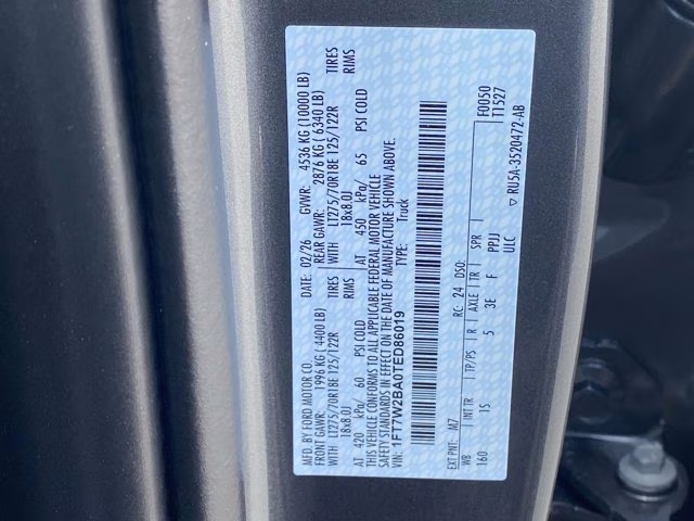 2026 Carbonized Gray Metallic Ford Super Duty F-250 SRW XL 4X4 Truck