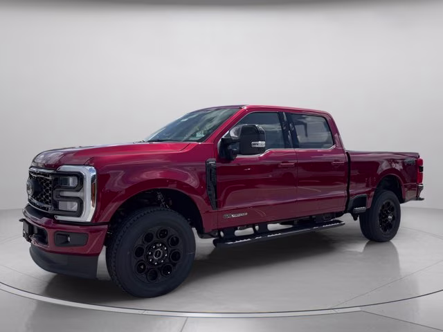 2026 Ruby Red Metallic Tinted Clearcoat Ford Super Duty F-250 SRW LARIAT 4X4 Truck
