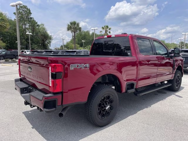2026 Ruby Red Metallic Tinted Clearcoat Ford Super Duty F-350 SRW LARIAT 4X4 Truck