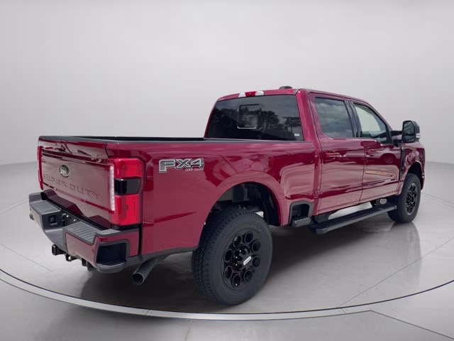 2026 Ruby Red Metallic Tinted Clearcoat Ford Super Duty F-350 SRW LARIAT 4X4 Truck