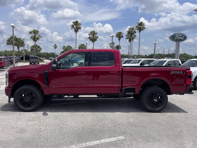 2026 Ruby Red Metallic Tinted Clearcoat Ford Super Duty F-350 SRW LARIAT 4X4 Truck